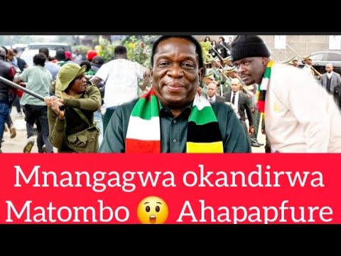 Mnangagwa Okandirwa Matombo Ahapapfure Apo