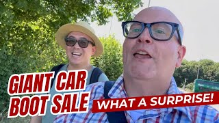 Denham Giant Car Boot Sale | What a surprise! @ItsPaulAndMarcus