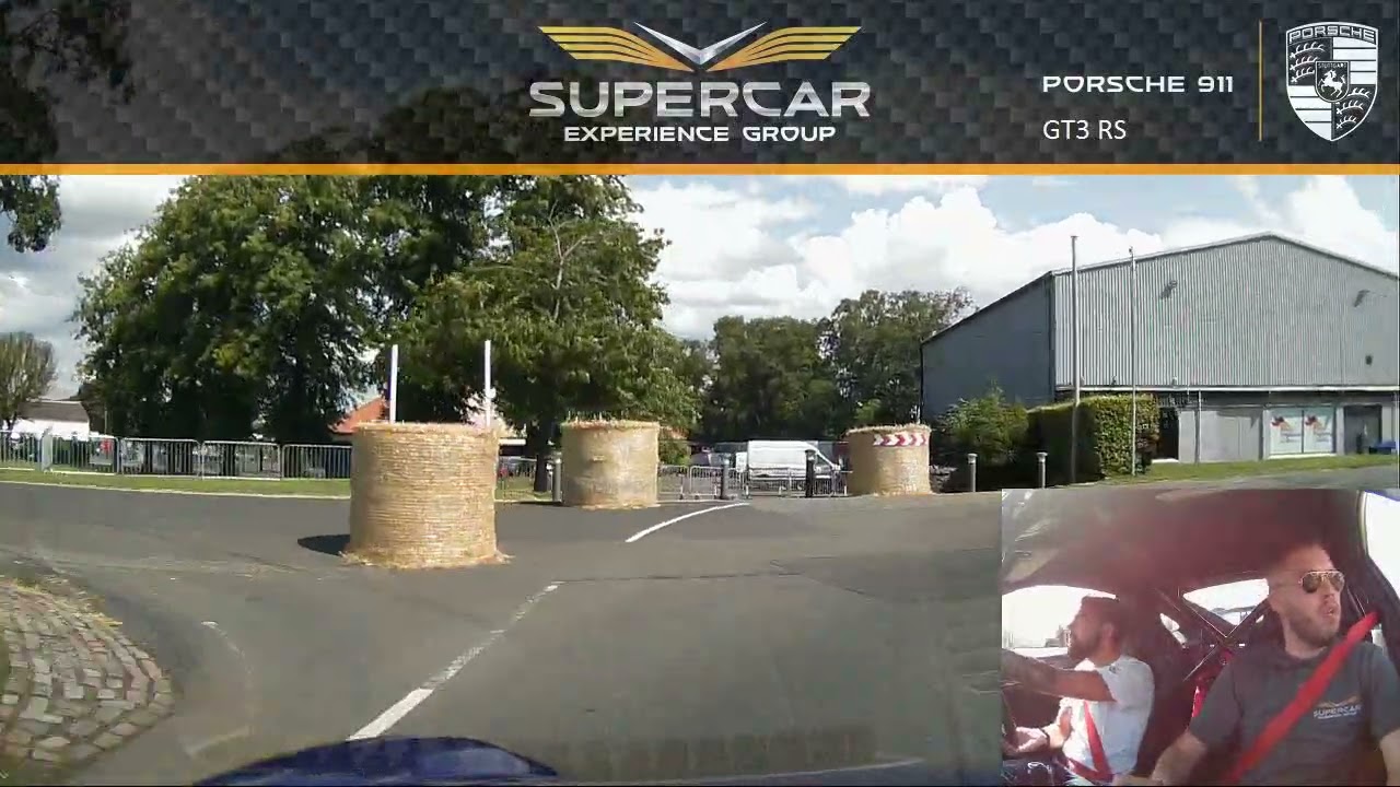 Supercar Driving Experience Ingliston 28/07/2023 Porsche 911 GT3 RS