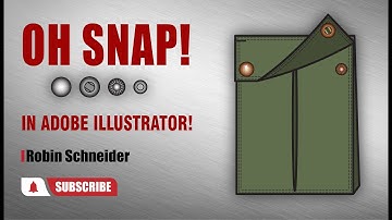 Add Snaps to Fashion Flats in Adobe Illustrator – Fast & Easy Tutorial🔗 Watch it here