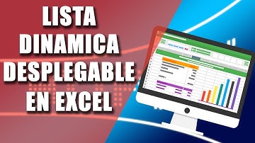 Lista desplegable dinámica en excel