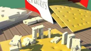 Cheesehenge made in Maya