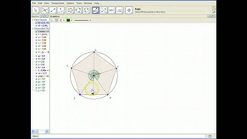 Regular Pentagon Using GeoGebra