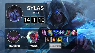 Mid Sylas vs Yone - LOL EUW Master Season 12 Patch 12.5