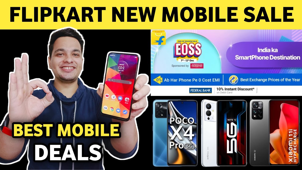 Flipkart End Of Season Sale December 2022 5 Best Smartphone Deals 🔥