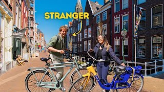 Biking the Netherlands with a Stranger