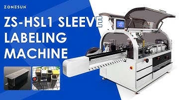 ZONESUN ZS-HSL1 Automatic Horizontal Shrink Sleeve Labeling Machine