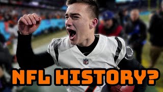Will Evan Mcpherson break, Adam Vinatieri's playoff record?