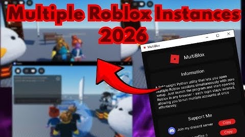 How To Run Multiple Roblox Accounts At The Same Time 2026! (MultiBlox)