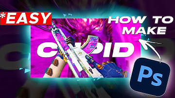 How to make VALORANT thumbnails for FREE|| Photoshop tutorial