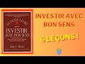 Investir avec bon sens de john c bogle  6 leons