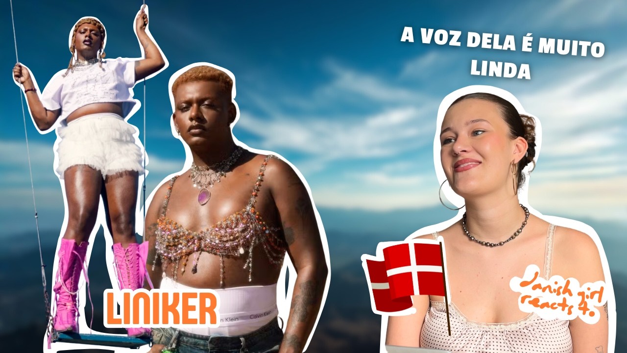 GRINGA ficou ENCANTADA com LINIKER | React 