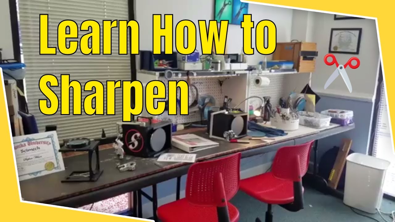 Sharpening Training, School and Classes at the Bonika Shears Office