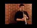 J. B. Albert 24 Varied Scales and Exercises for Clarinet