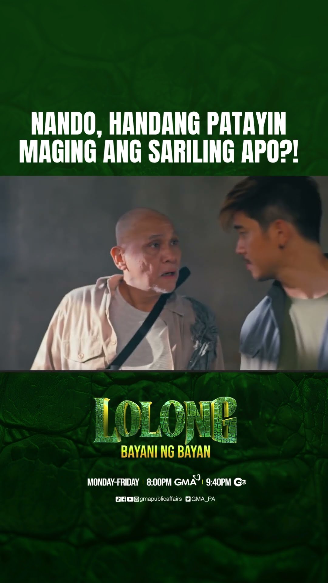 Nando, handang patayin maging sariling apo?! | Lolong 2