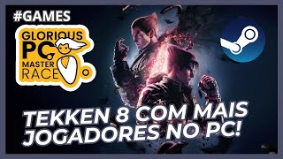 MAIS JOGADORES DE TEKKEN 8 NO PC DO QUE NOS CONSOLES? (GAMES)