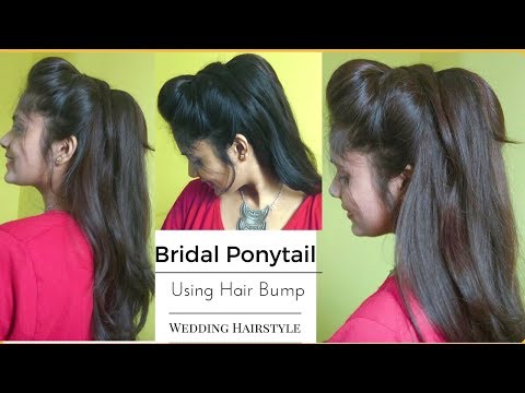 easy-wedding-messy-ponytail-hairstyle-using-bumps|-quick-volumized-hair-tutorial-for-brides