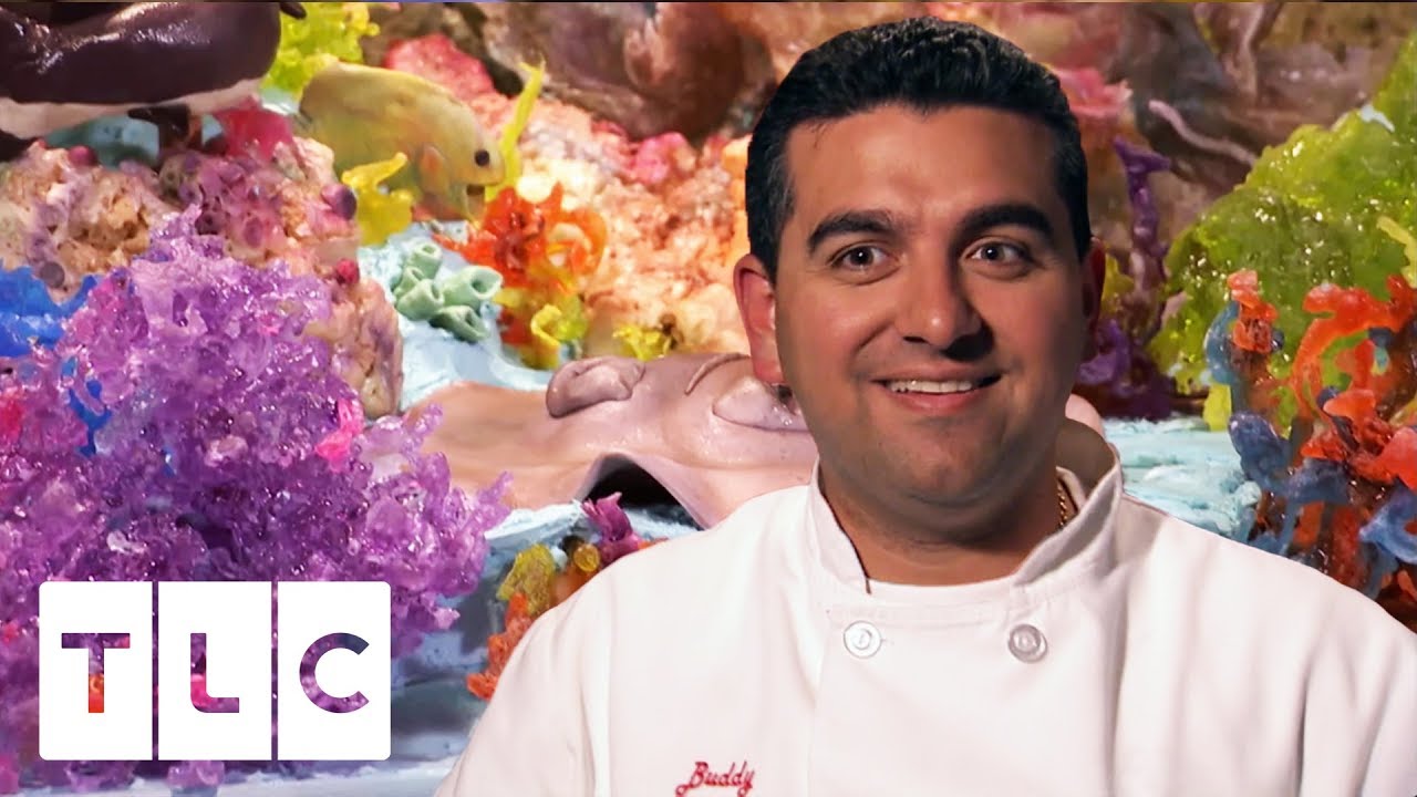 chocolate cake LIFE SIZE AQUARIUM CAKE | Cake Boss