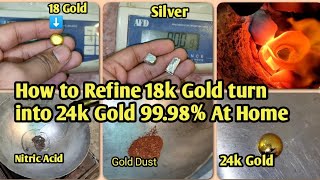 How to refine Gold at Home