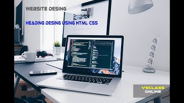 Hair Salon Heading Desing - vsclass online | Header Design | HTML CSS
