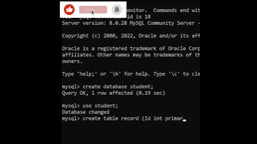 How to clear screen in SQL | #shorts #sql  #mysql #dbms