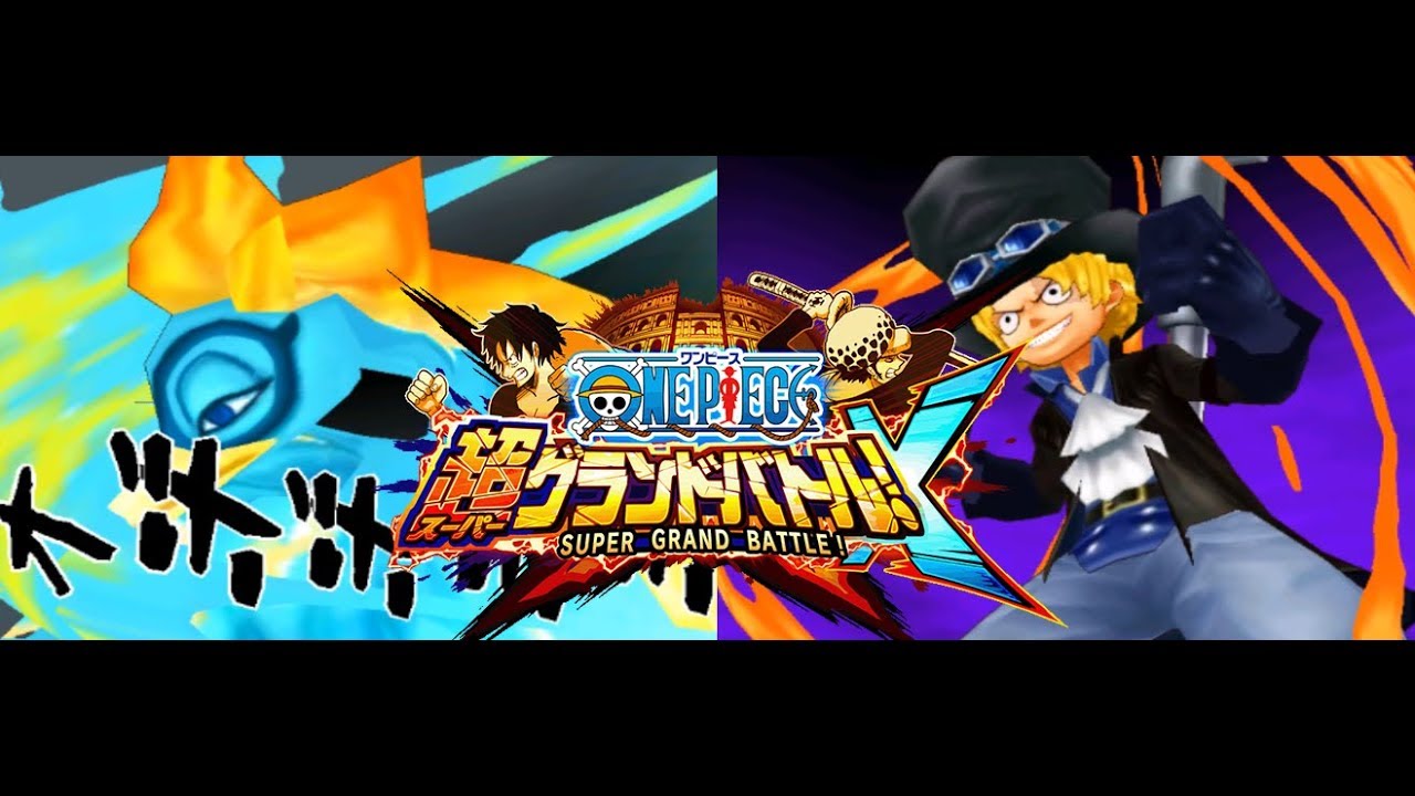One Piece Super Grand Battle X Nintendo 3ds Marco Sabo Battle Royale Youtube