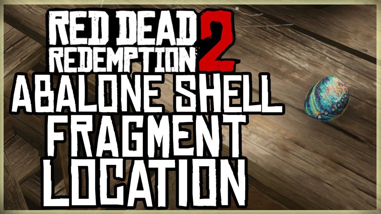 abalone shell fragment location in rdr2