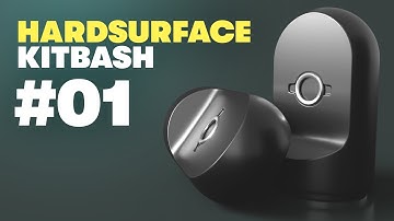 Kitbash Component 01 - Hard Surface Modelling Techniques