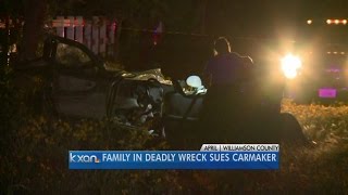 Family involved in deadly Liberty Hill crash sues carmaker