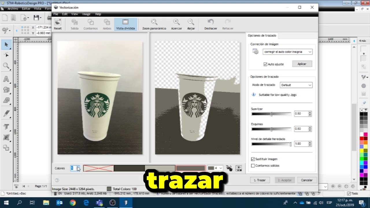 Cómo Usar la Herramienta de Vectorización Automática
