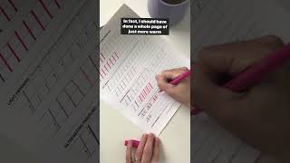 Jillians First Time Practicing Calligraphy In Months...