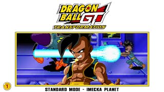 Dragon Ball GT: Transformation - Standard Mode - Imecka Planet (SSJ Mode/No Death)