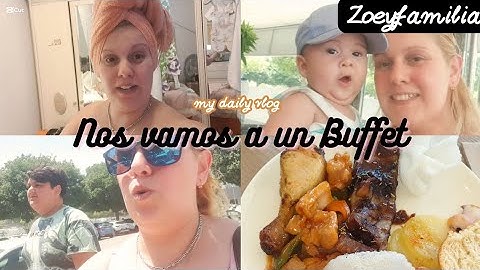 Nos invitaron a comer😃 (a un Buffet libre) ¡Que rico! 🤤, comimos de todo 😅