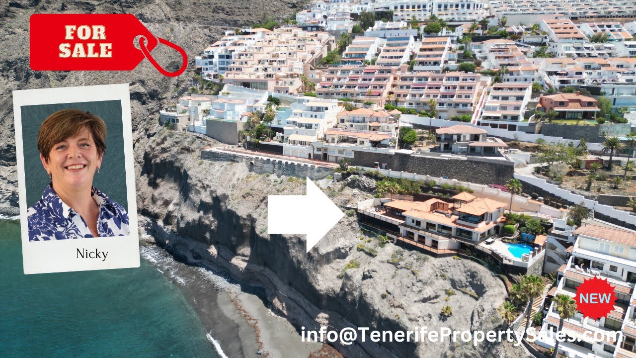 Exclusive Cliff-Top Villa for Sale in Los Gigantes – Unparalleled Views and Luxury