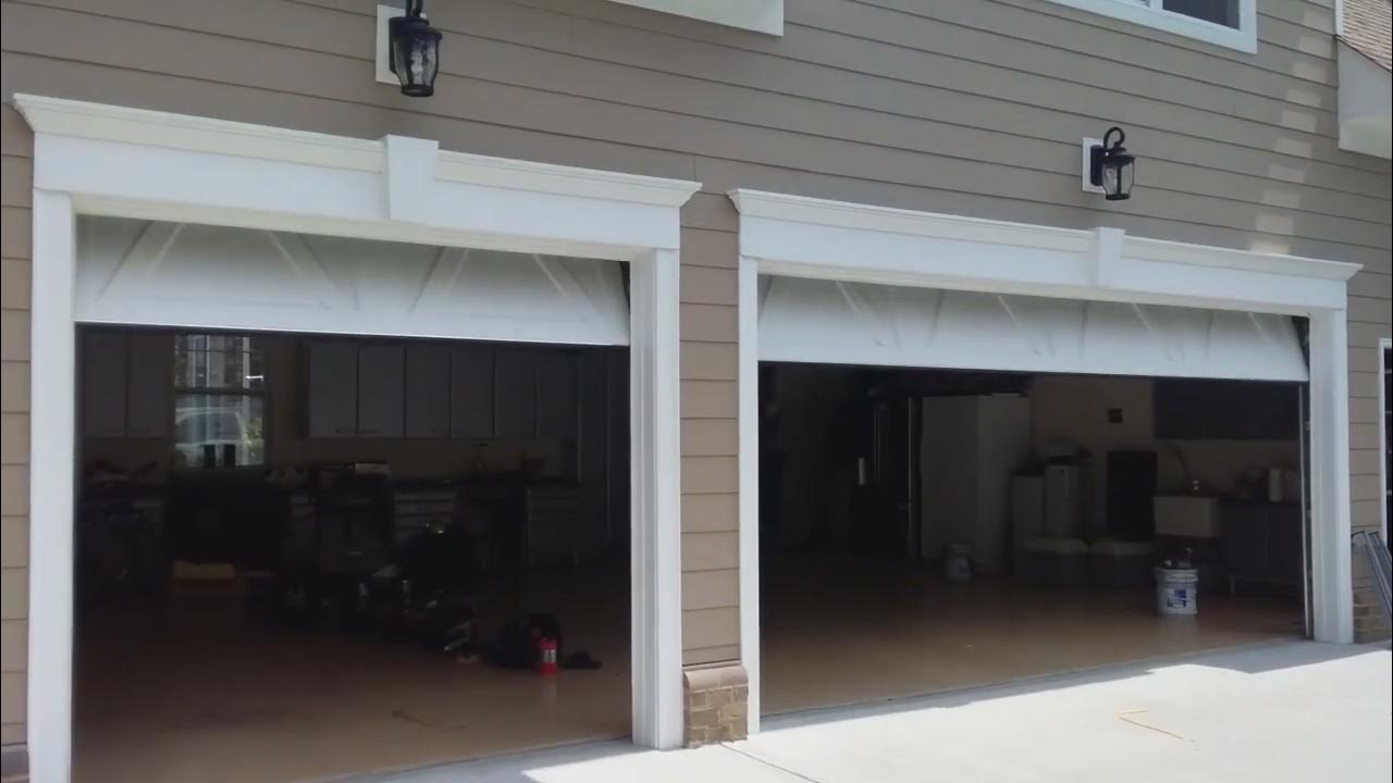 New Garage Door Install Clopay CG21 Arch Windows By Lion Garage Door YouTube