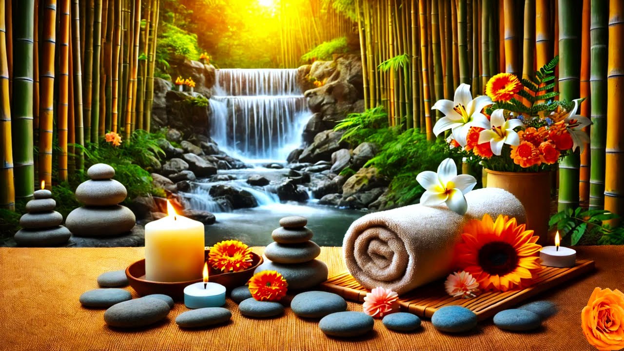 Natural Music & Water Sounds, Relaxation to Relieve Stress and Anxiety