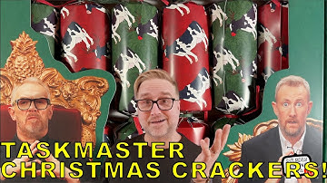 Taskmaster Christmas Crackers 2025 Unboxing! @Taskmaster #taskmaster #christmas
