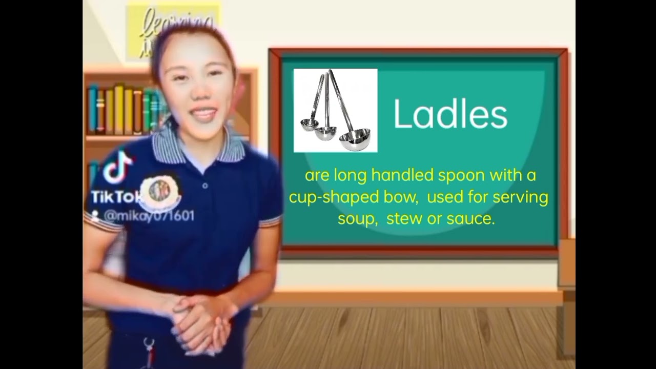 Basic Kitchen Tools and Equipment Demonstration