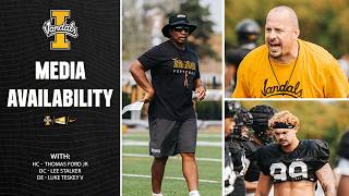 Fall Camp - HC Thomas Ford Jr., DC Lee Stalker, DE Luke Teskey V - Media Availability, 8/1/26