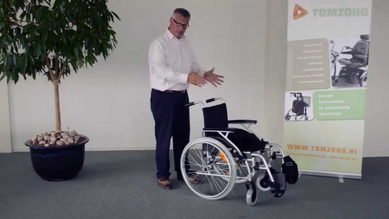 Rolstoel Jacqueline bij Tomzorg