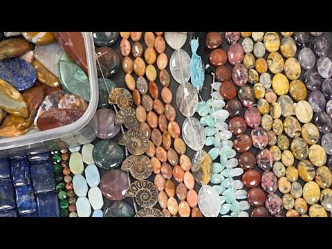 MONDAY ~ LIVE ~ DAY 5 - ALL NEW STONES!!! Rainbow Snakeskin Rhyolite ...