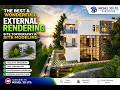 THE BEST AND WONDERFULL EXTERNAL RENDERING, SITE TOPOGRAPHY & SITE MODELING