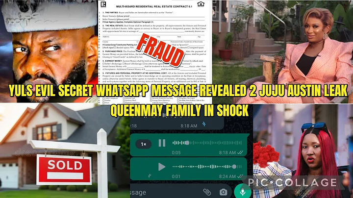 IT IS FINALLY OVER 4 PAPETE & YUL EDOCHI THEIR EV!L SECRET WHATSAPP MESSAGE 2 JUJU AUSTIN L3AK