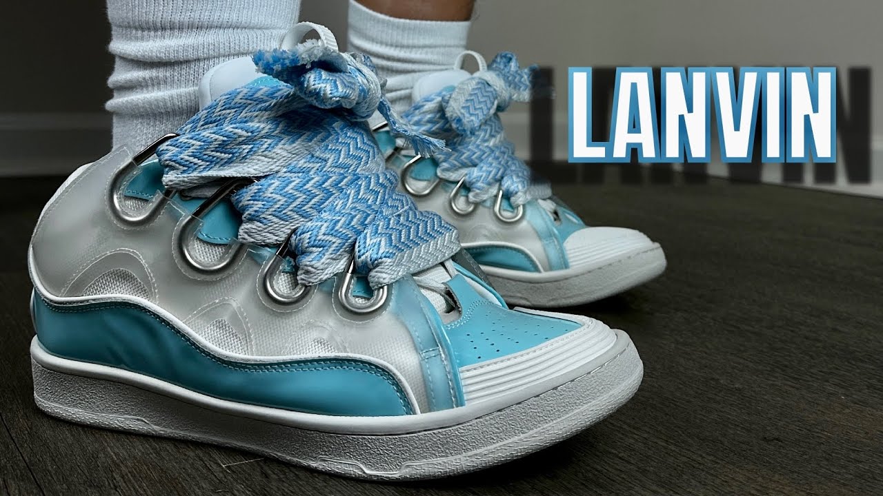 LANVIN CURB SNEAKERS ON FEET REVIEW - YouTube