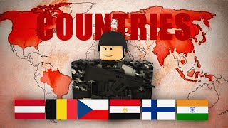 Every Country That Makes Up Phantom Forces