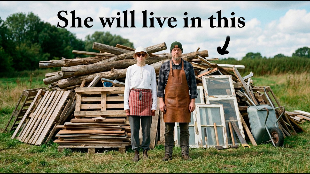 Building a Junk Cabin with my Daughter