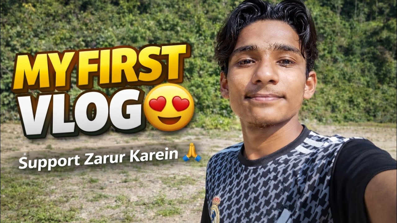 My First Vlog 🌄 | Pehla Kadam YouTube Journey Ka ❤️ 