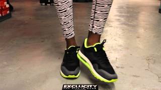 Womens Nike Air Max Lunar1 Blackvolt - On Feet Video Exclucity