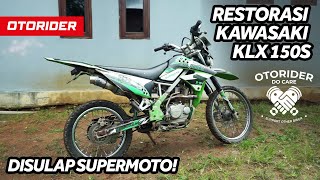Restorasi Kawasaki KLX 150 S Staf Desa Kanekes Baduy | OtoRider Do Care