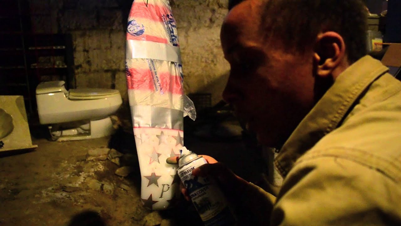 How to paint the USA flag on your penny board